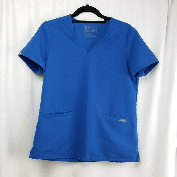 FIGS Technical Casma Three Pocket Scrub Top Small - Picture 6 of 7